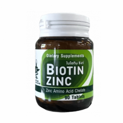 วิตามินบำรุงผม Biotin Zinc